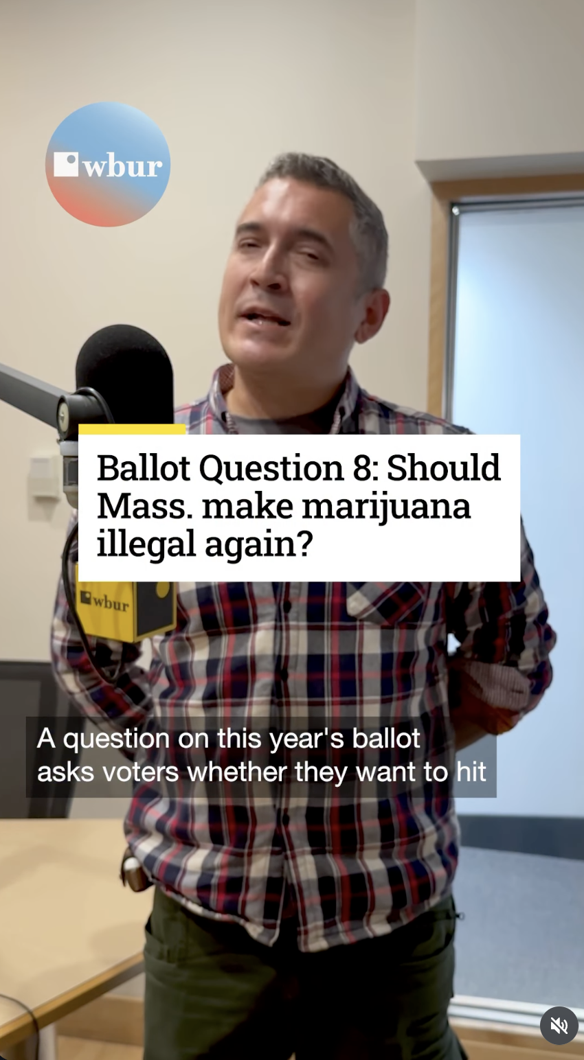Ten years ago, Massachusetts voters legalized the sale of recreational cannabis. On Nov. 3, they’ll get to decide whether to reverse course.