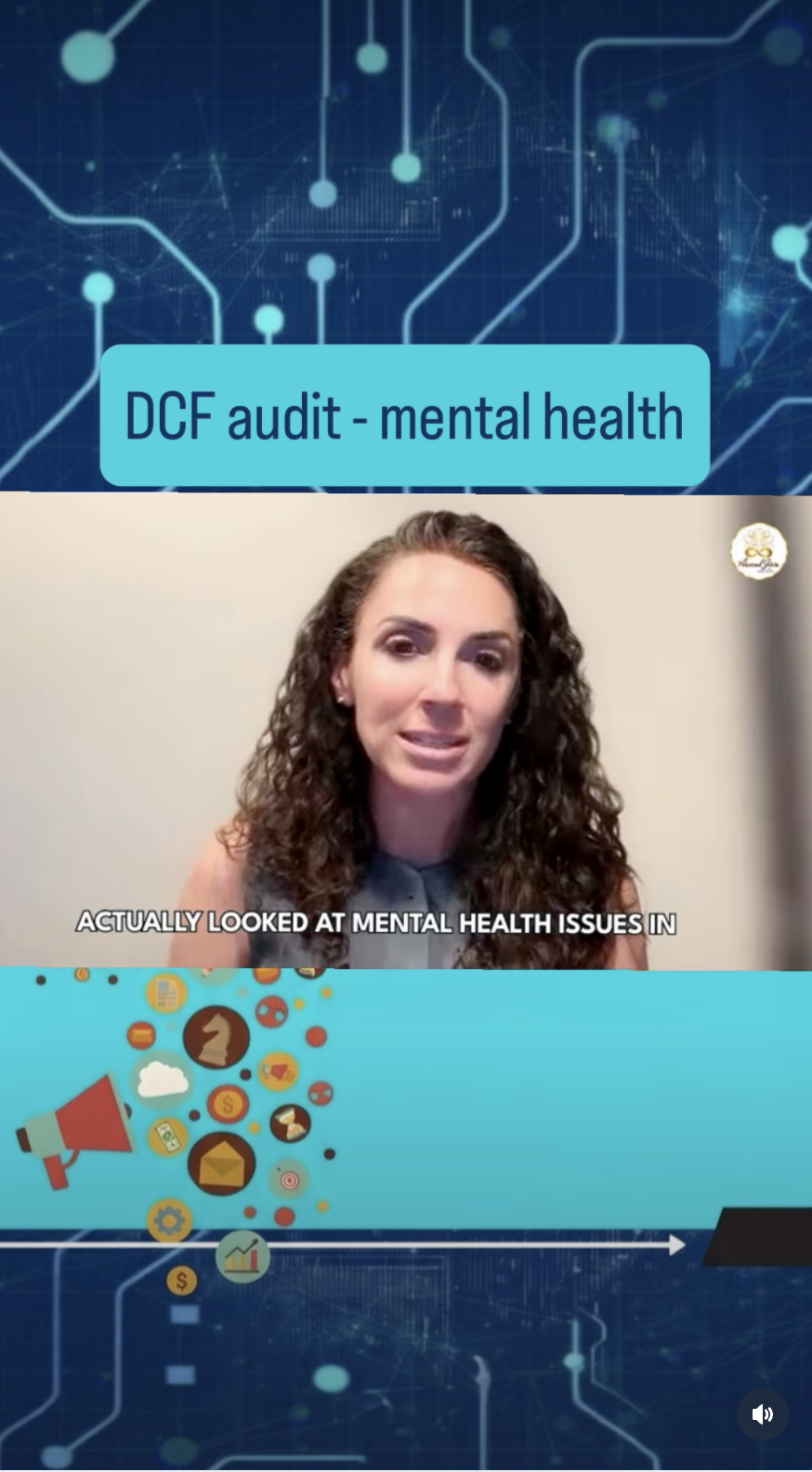 Our office audits dozens of state agencies every year. One of our most recent audits of the Department of Children and Families (DCF) focused on mental health