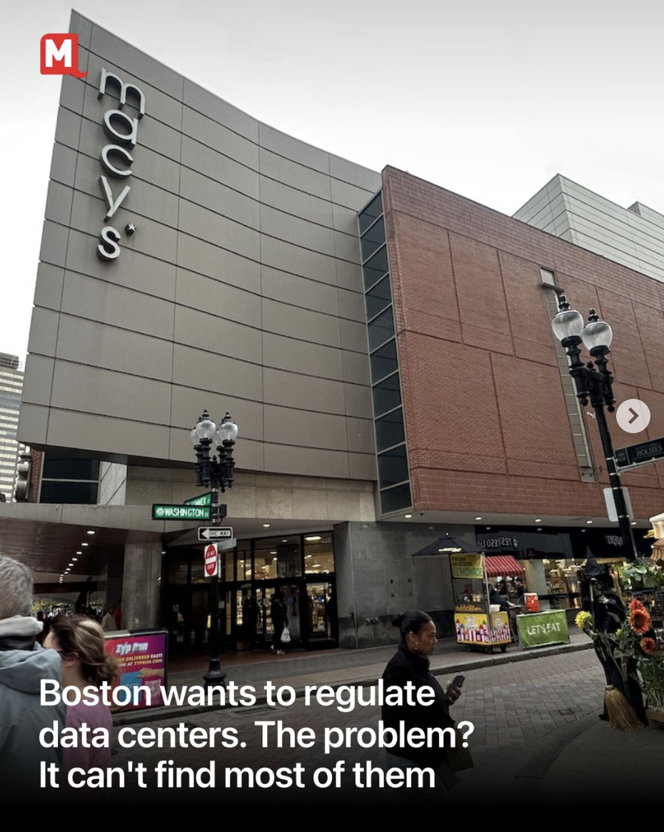 A 920,000-square-foot data center sits above Macy’s in Downtown Crossing—and thousands walk by without knowing it’s there. 