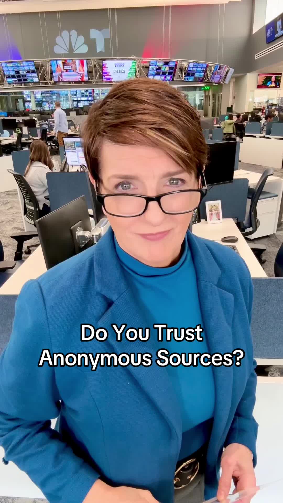 Quick question: When you hear “anonymous source”, or “people familiar with”, or “on background,” do you know what those terms mean? Do you trust a story more or less if an anonymous source is quoted? Or does it depend?