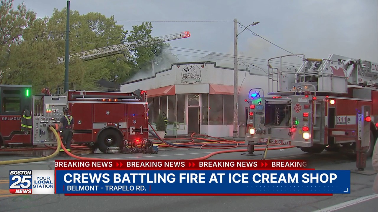 ‘Lot of memories gone’: Owner of popular Mass. ice cream shop devastated after fire guts business