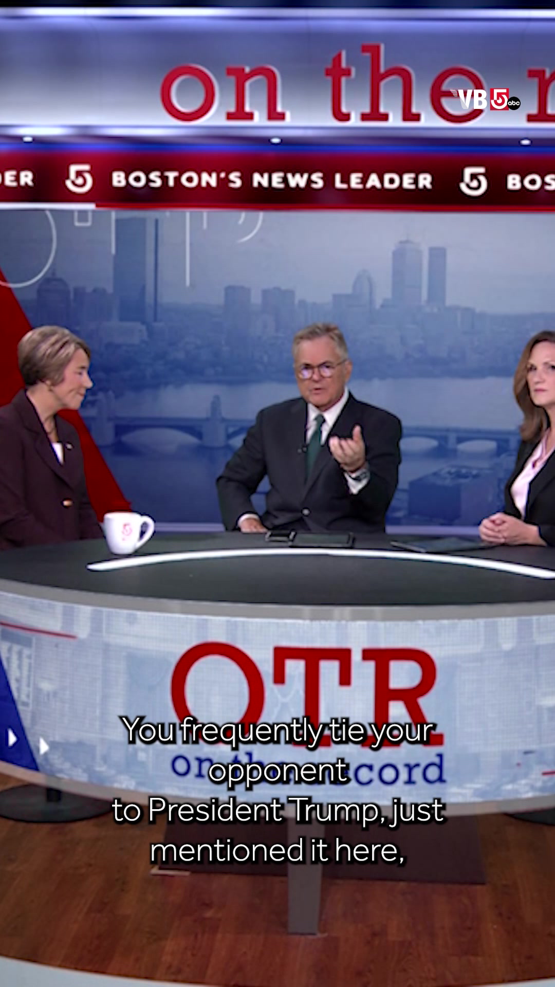 Governor Maura Healey goes “On the Record” to address claims that she uses President Donald Trump to sidestep responsibility for Massachusetts’ high cost of living. Watch the full conversation Sunday at 11:00 on WCVB.