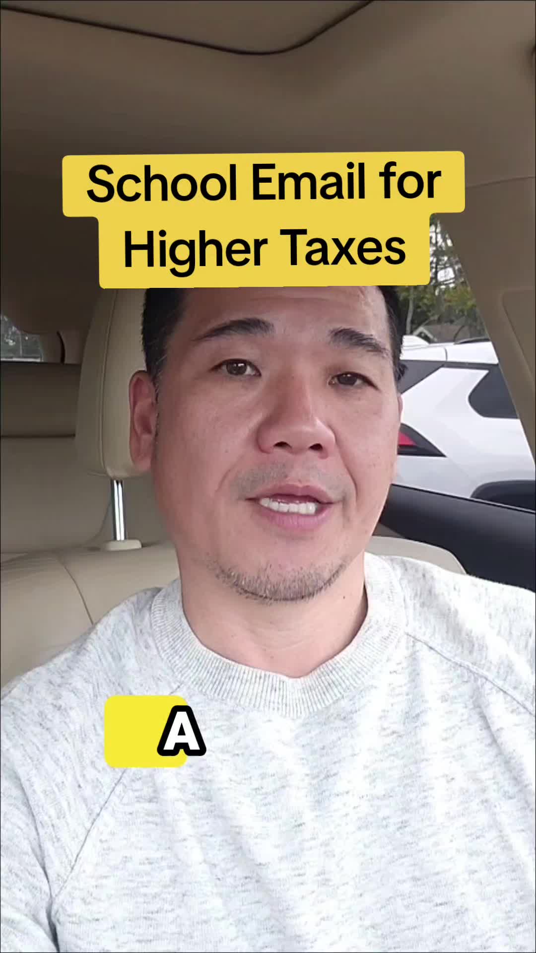 Should there be consequences for using school email to campaign for higher taxes?