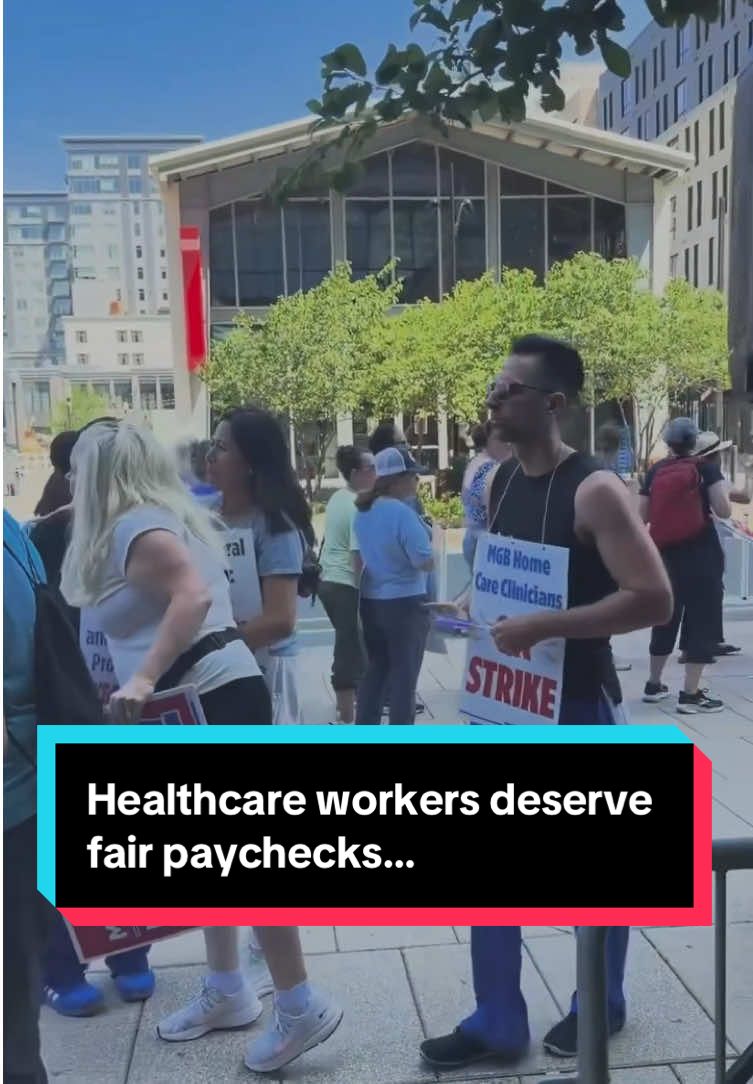 Our healthcare workers make all other work possible.  Proud to stand with our nurses and home care clinicians in their fight for dignity and the fair paychecks they deserve.