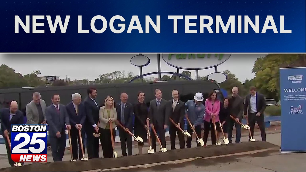 Massport breaks ground on 2nd remote Logan Airport terminal