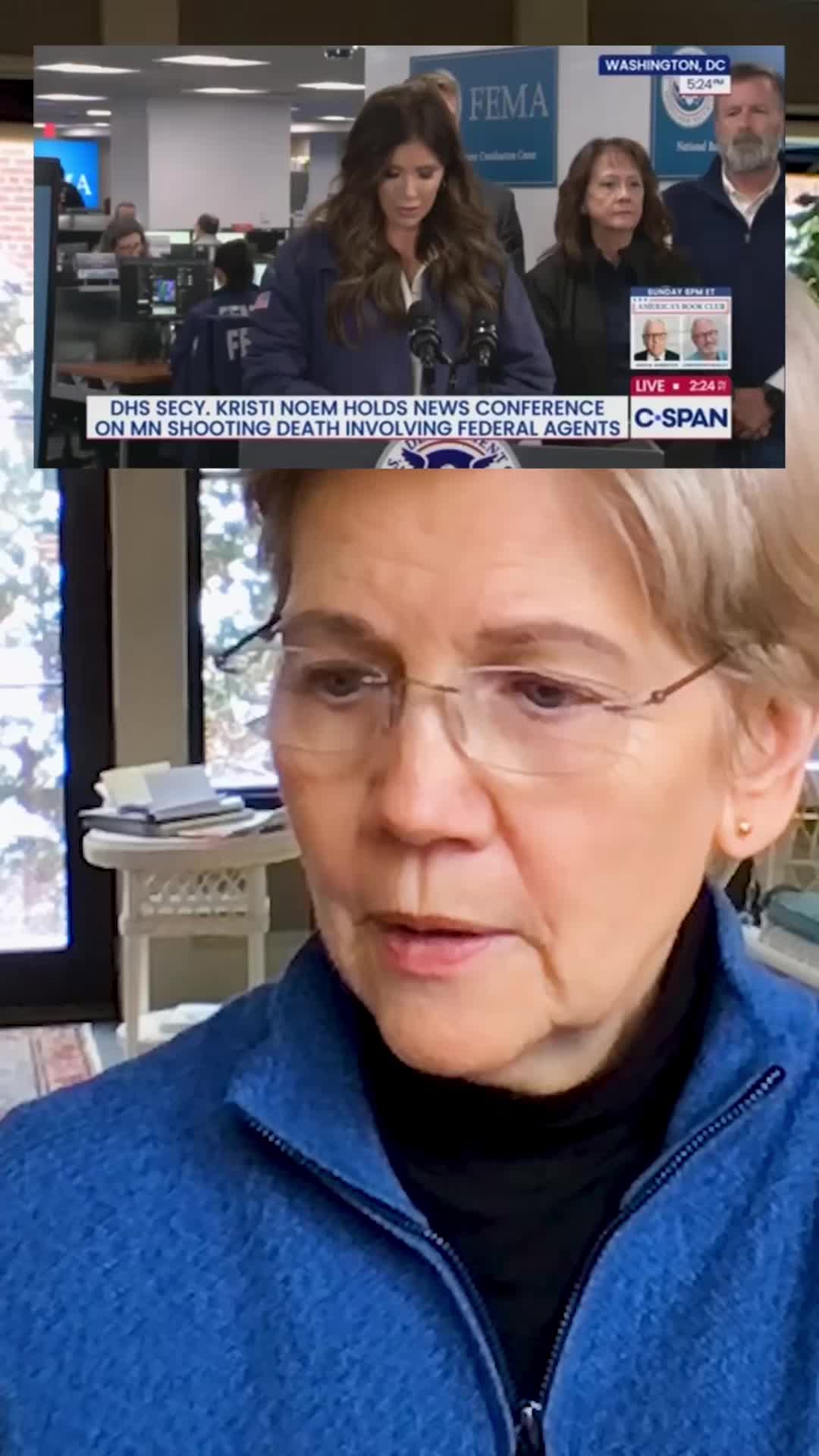 Alex Pretti wasn't a terrorist. He was a VA nurse. Kristi Noem needs to resign.