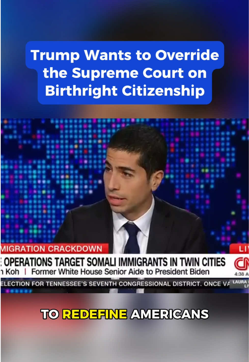 The Supreme Court reaffirmed birthright citizenship today. Trump immediately began pushing for ways to limit it.  We won’t let him redefine what it means to be American, no matter how many times he tries.