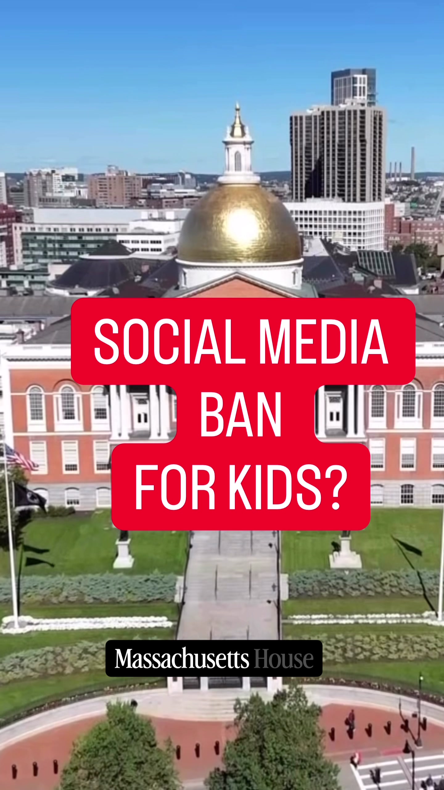 Massachusetts House lawmakers are voting on a bill Wednesday to ban social media for kids.  It would also ban cellphones in the classroom.  They want this in place for the Fall of 2026.  