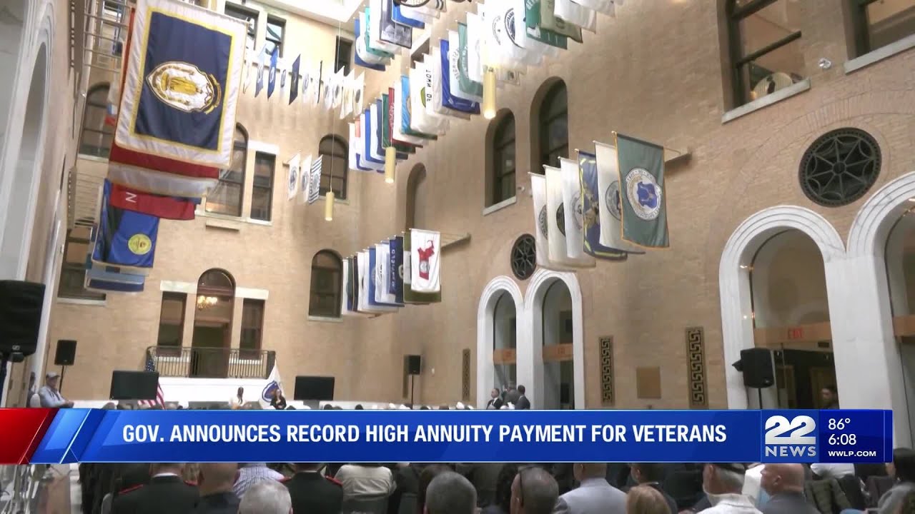 Record number of Massachusetts veterans to receive annual annuity