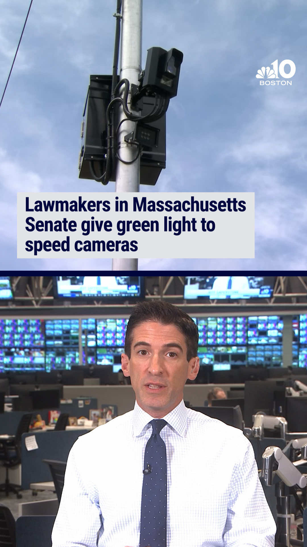 The traffic cam amendment would allow cities and towns to install cameras in school zones, designated safety zones and active construction areas to monitor speeding — and send fines to drivers who violate limits. 