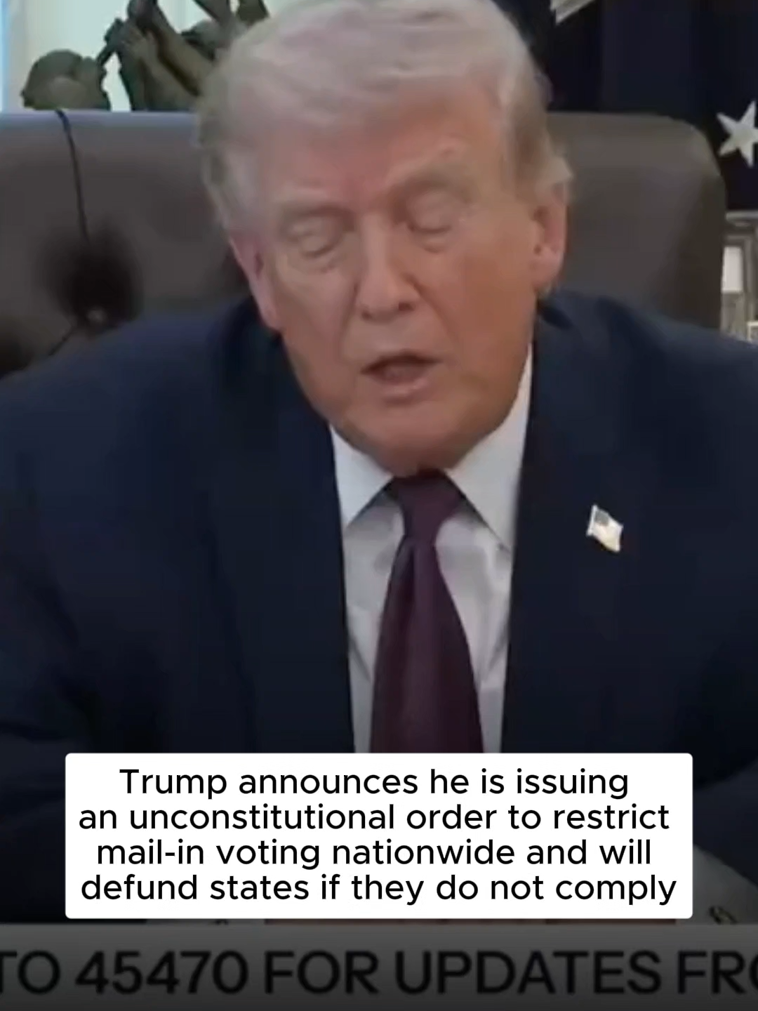 Trump wants to turn our democracy into a dictatorship.