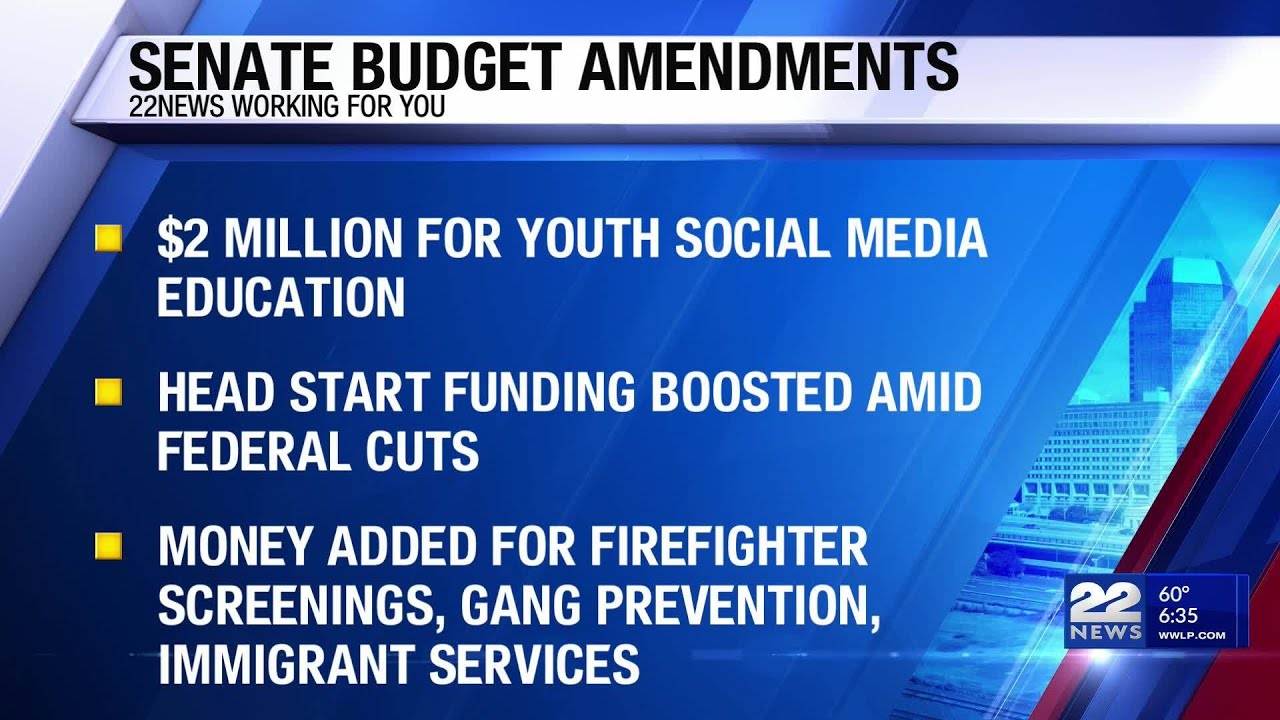 Senate adopts amendments to FY27 budget