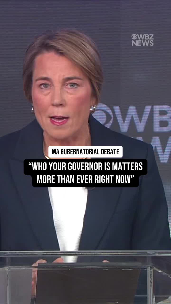 Governor Maura Healey and Republican candidate Mike Minogue debate *why* it matters who your governor is.