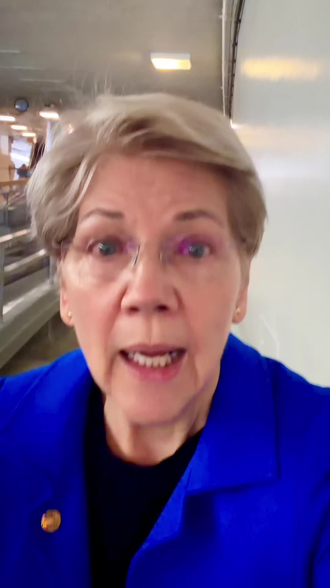 I’m on my way to vote on the Republicans' bill to give billions more to Trump's ICE. I’m not just a no — I’m a hell no.