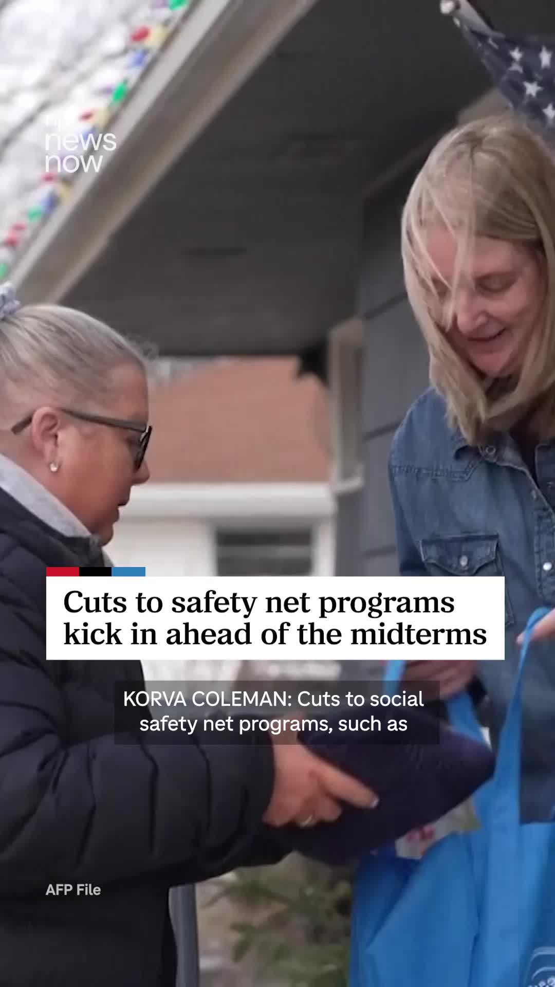Cuts to social safety net programs like Medicaid and food assistance are kicking in just as voters are grappling with higher prices.