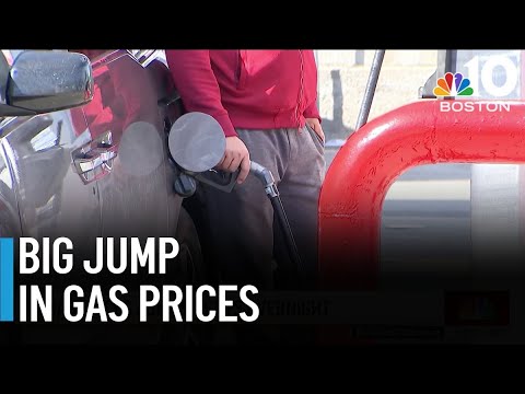 Gas prices in Massachusetts jump nine cents overnight