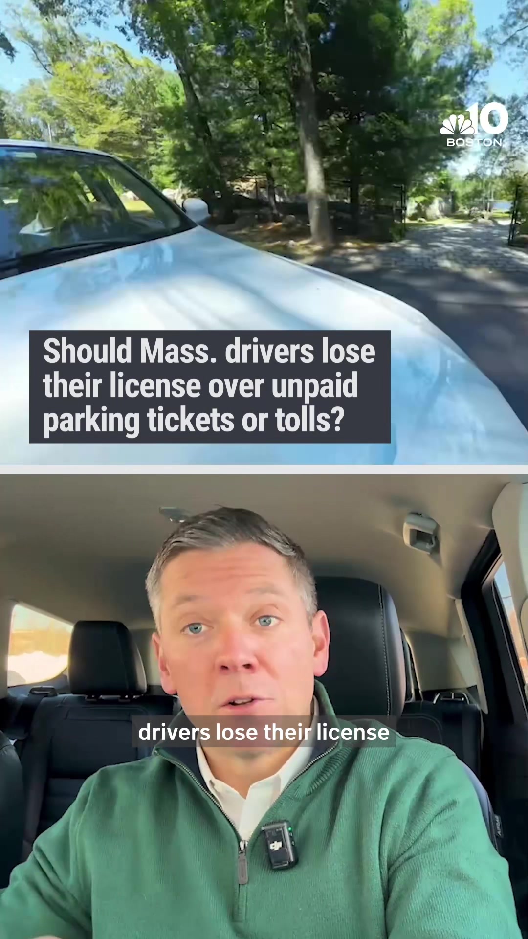 Massachusetts Sen. Julian Cyr is proposing legislation to keep drivers from losing their licenses because they owe money to the state government.