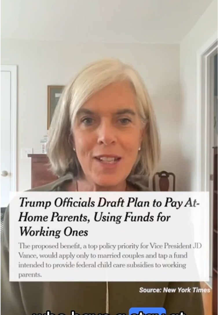 Republicans are out with their latest idea to cut childcare.   They just don’t get it.