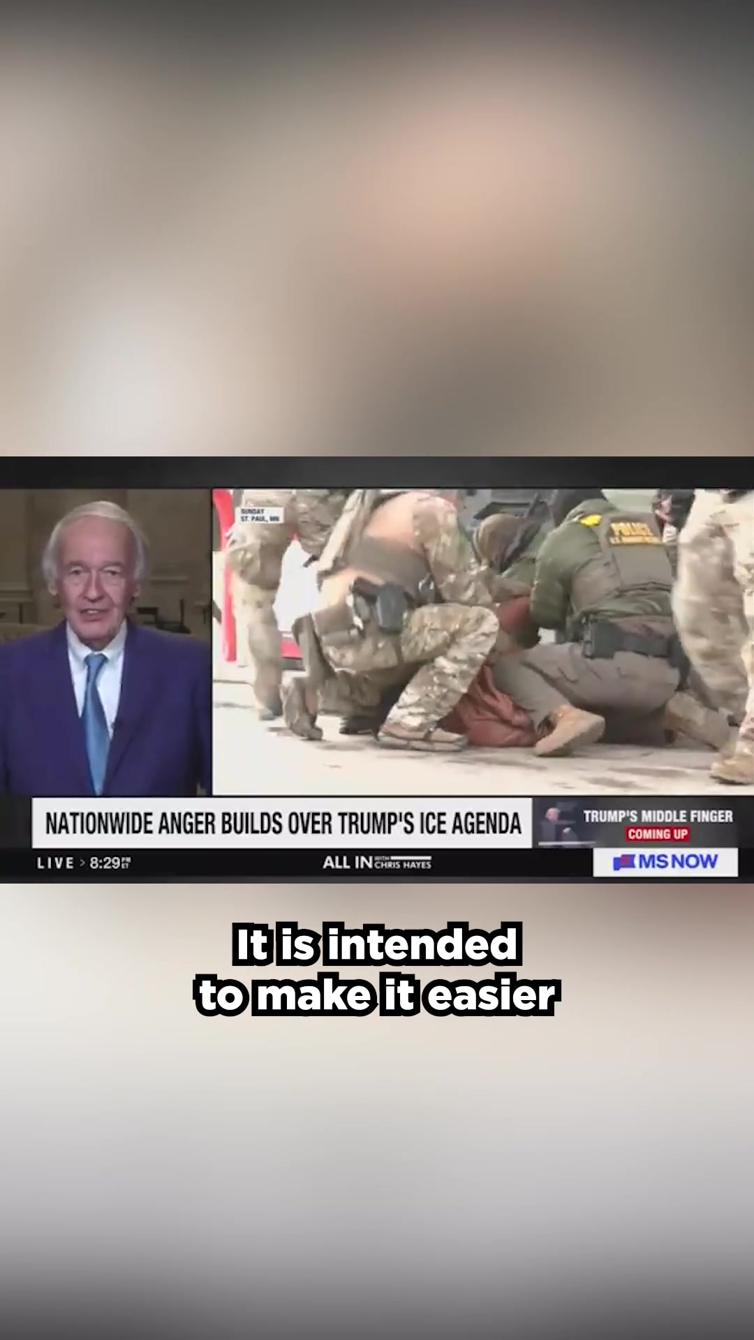 From the ICE agents roaming our streets to his new 75-country visa ban—this is all part of Trump's sick plan to terrorize Black and Brown people in our country.