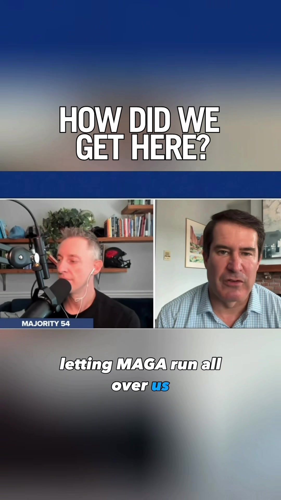 Two years into a second Trump term, and too many establishment Democrats are still standing by instead of fighting back. That's how we got here.  It's time for leadership that actually stands up to MAGA.