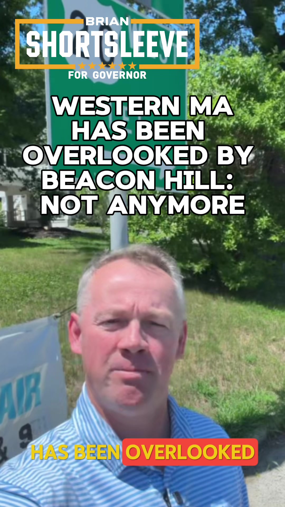 Beacon Hill has treated Western Mass like an afterthought for too long. When I’m governor, that changes.