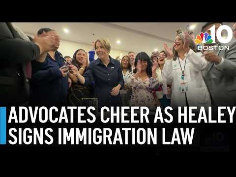 Healey signs PROTECT Act into law, touting ‘strongest protections in the nation' for immigrants