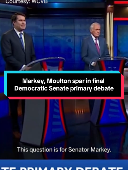 During the third, and final, US Senate primary debate between Senator Ed Markey and Representative Seth Moulton, the two Democrats took personal shots at each other over votes on foreign wars, Senate confirmation votes, and Markey’s age.