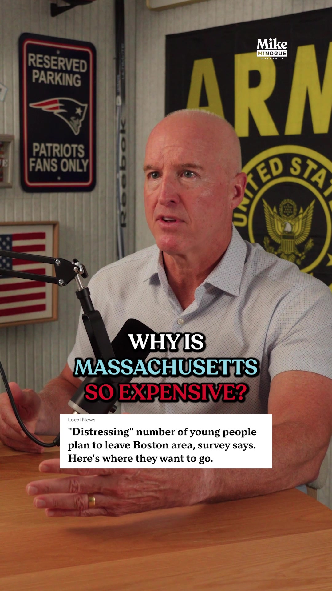 Massachusetts takes more of YOUR income than 90% of America. You work hard, but your tax dollars go to the political establishment.  It's time to put more of your hard-earned money back in your pocket.  It's time for a new kind of governor.
