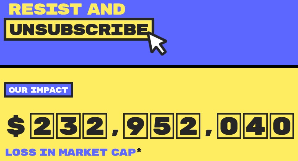 It's time to unsubscribe: here's the resist list