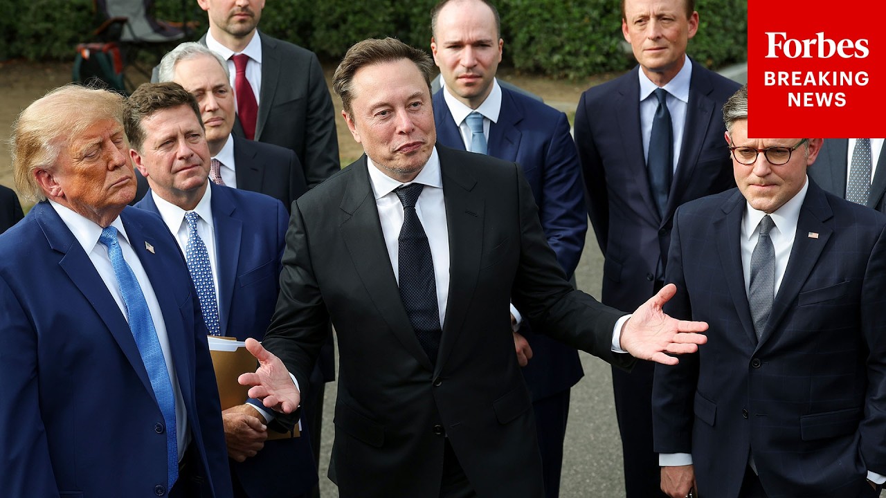 FULL REMARKS: Elon Musk Speaks Next To Trump After 'Super Intelligence' Meeting