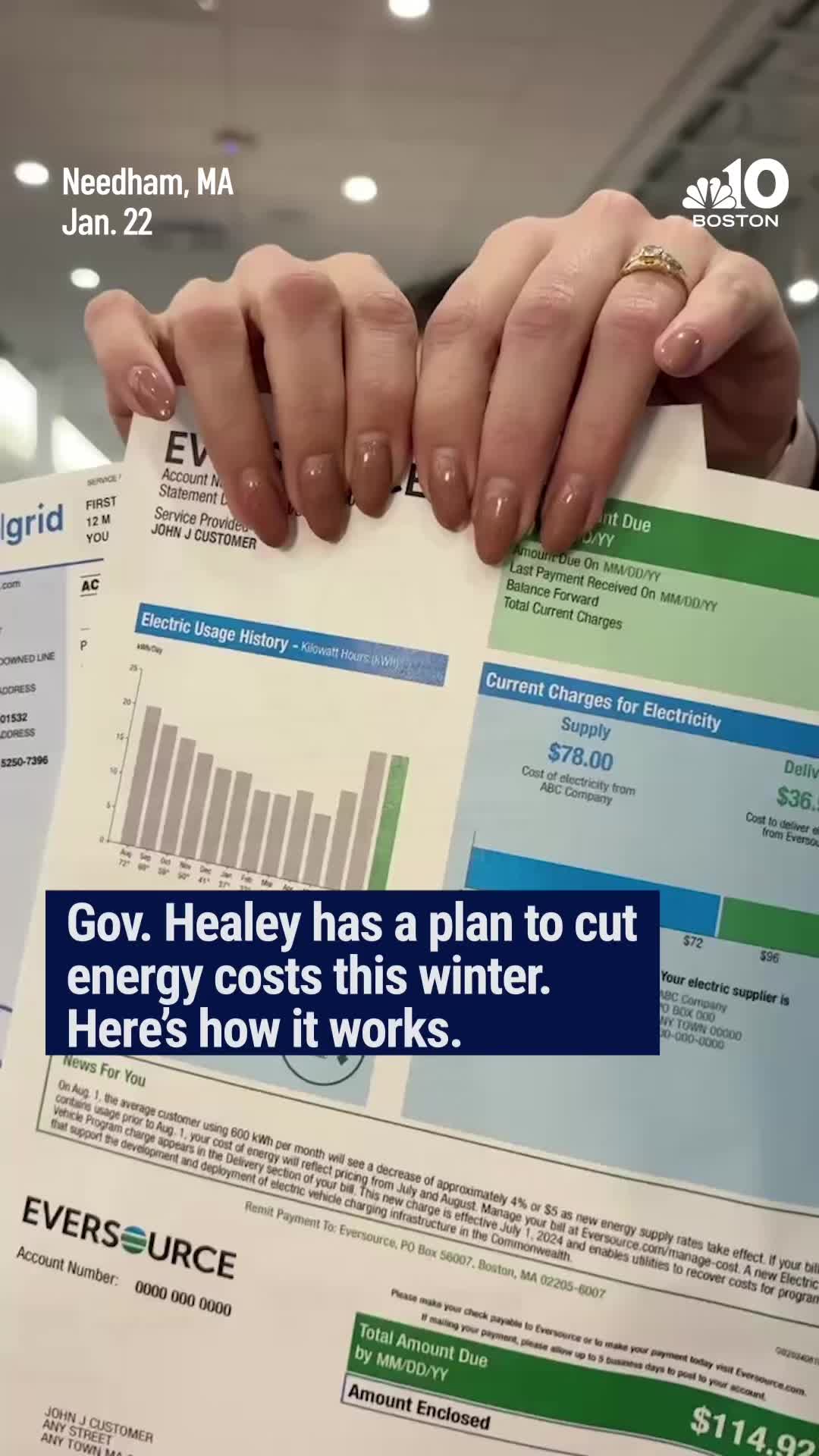 Governor Maura Healey plans to announce that the state will spend $180 million as part of a bid to temporarily reduce residential electric and gas bills this winter.