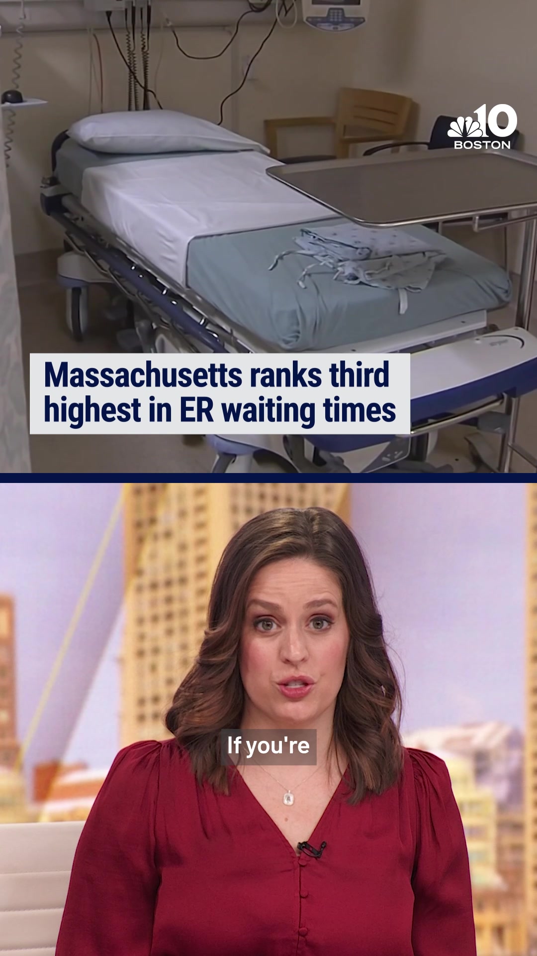 According to World Population Review, Mass. patients spend an average of 189 minutes in the ER before leaving the hospital.