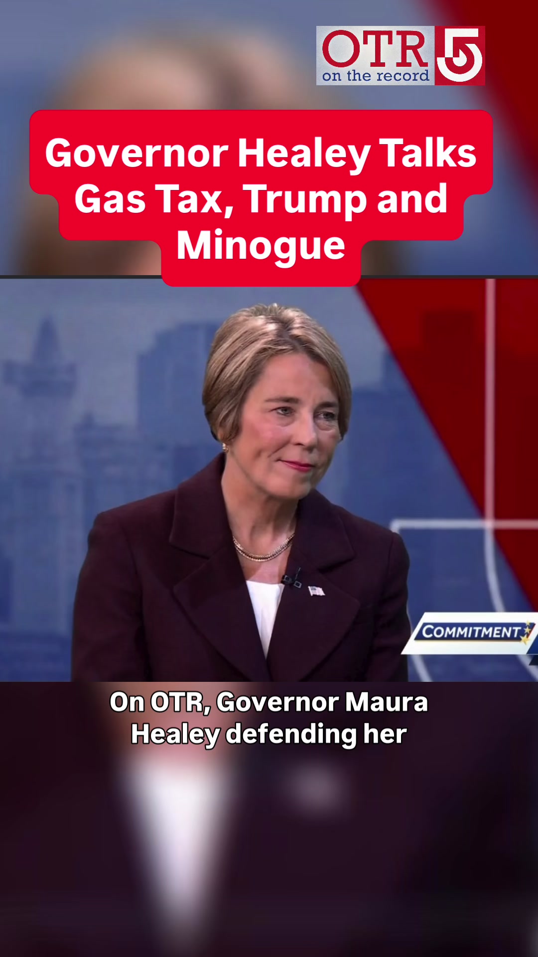 Taxes, President Trump and her race against Mike Minogue.  Governor Maura Healey is our guest on OTR Sunday at 11am. Here’s a preview. 