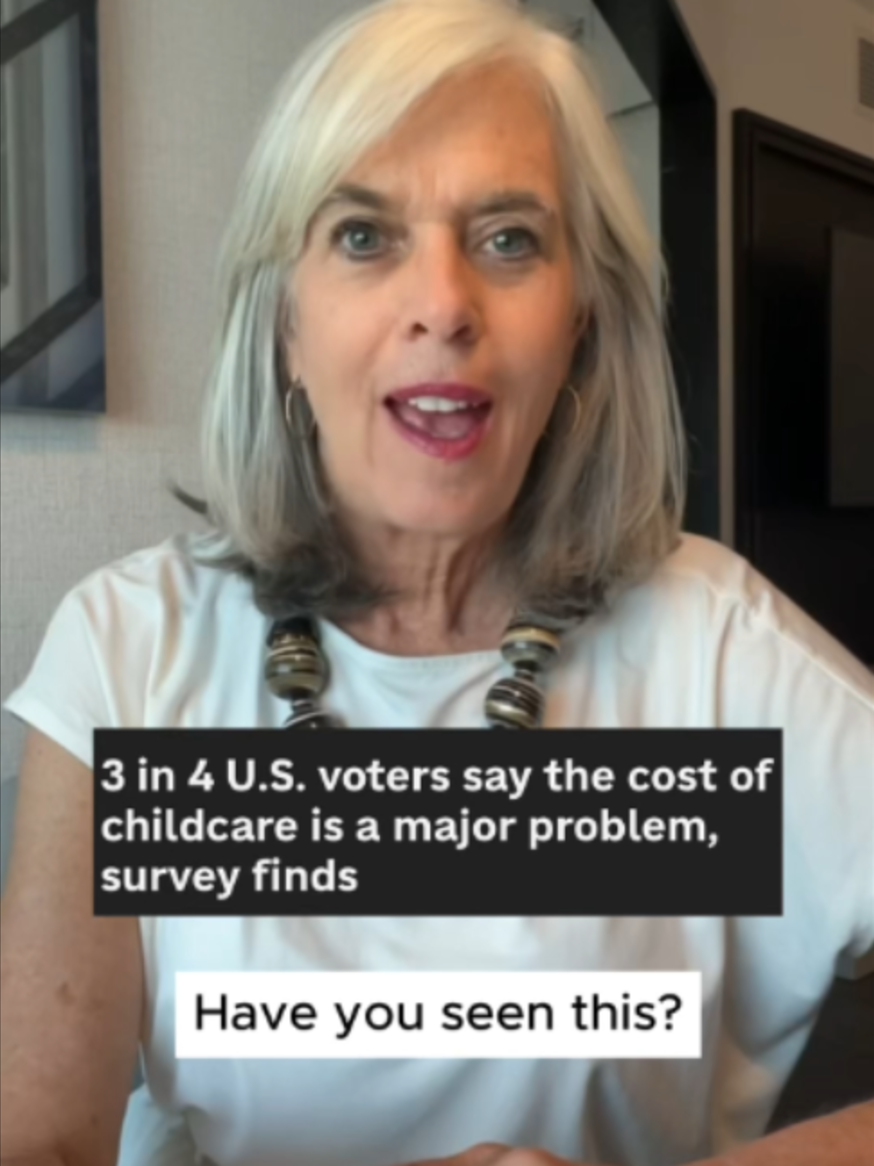 I won’t rest until every family can afford the childcare they need.