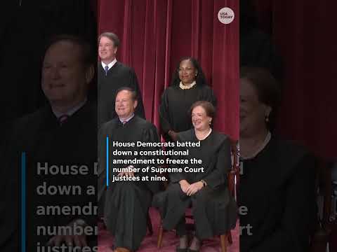 House Democrats kill amendment to prevent Supreme Court from expanding