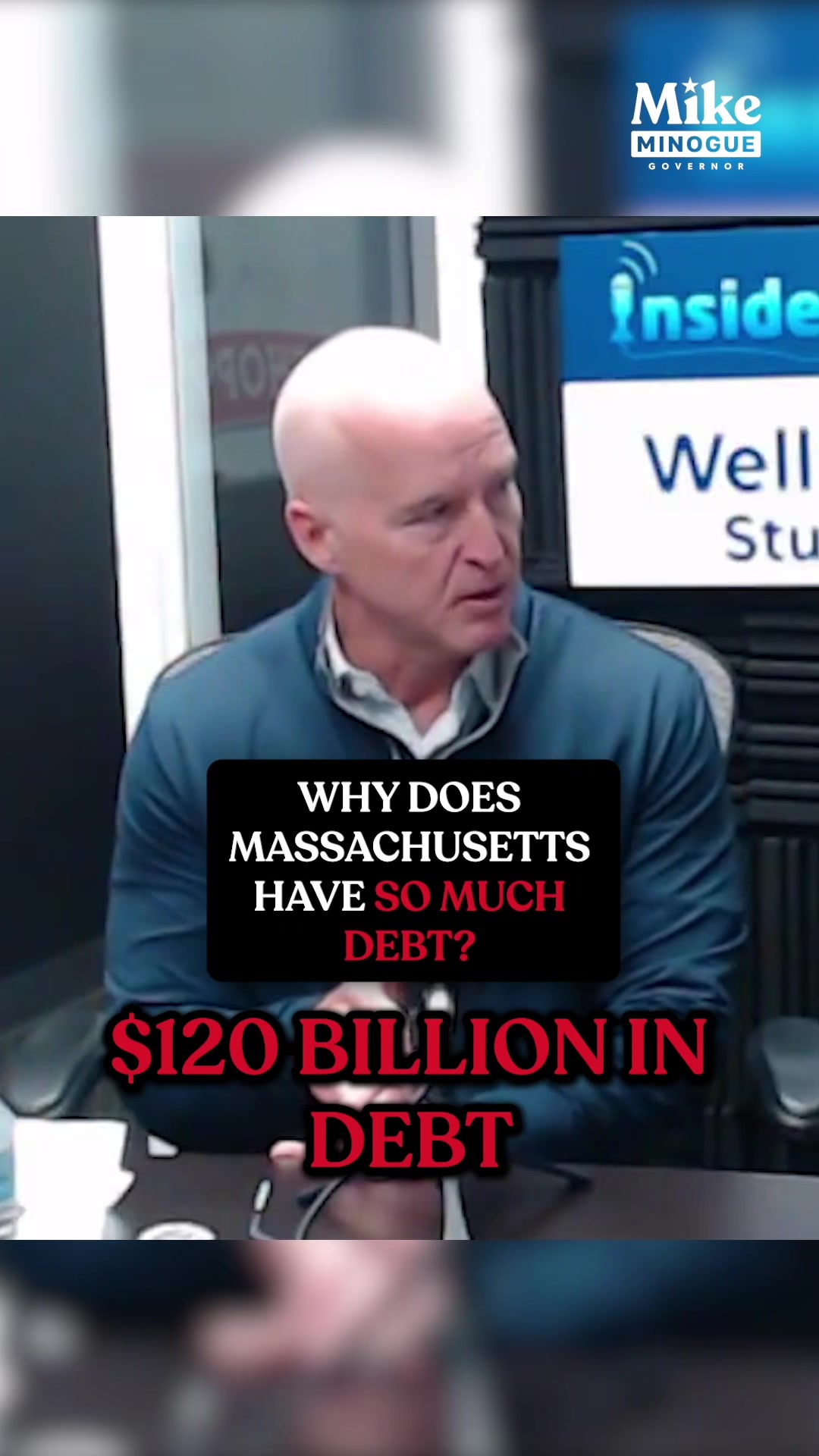 Massachusetts is in a financial crisis. It's time we elect a new kind of governor who can do math and bring down the cost of living in Massachusetts.