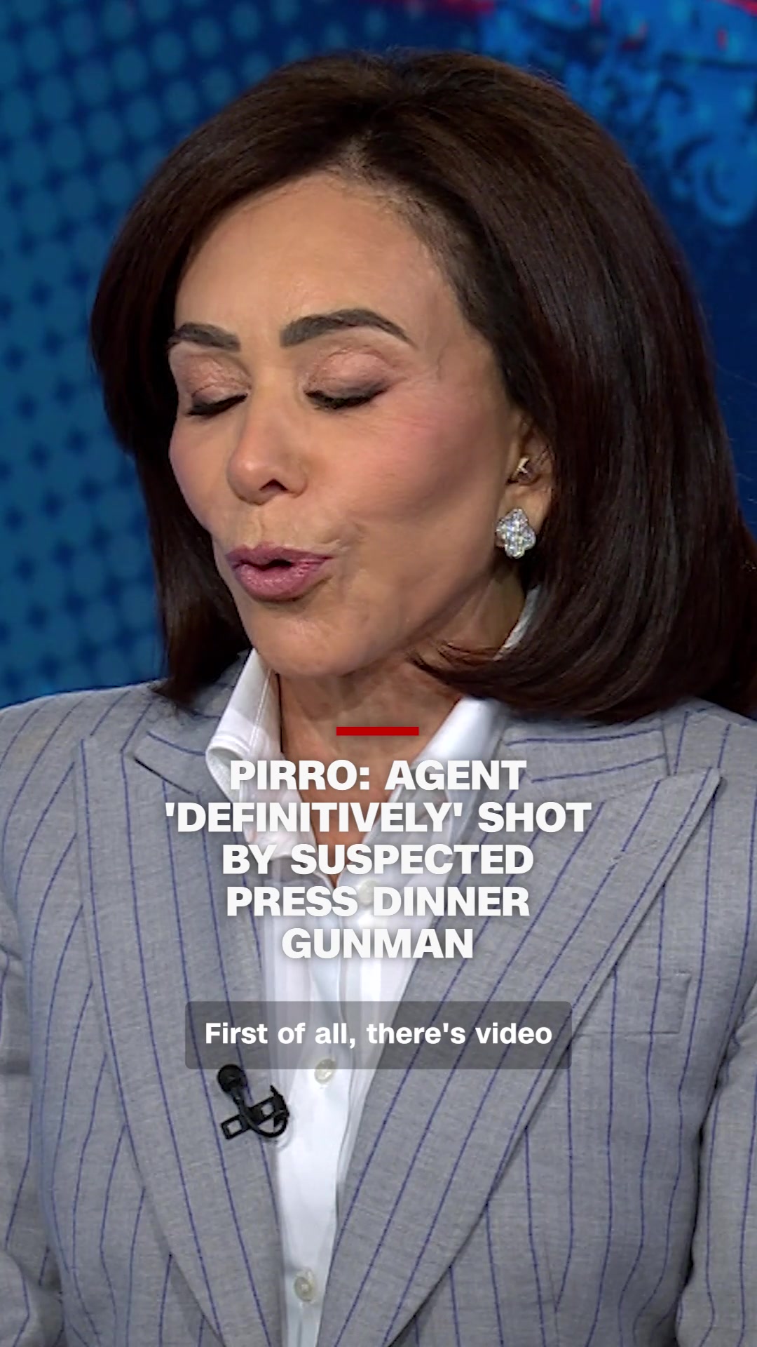 US Attorney for the District of Columbia Jeanine Pirro tells CNN's Jake Tapper that the White House Correspondents' Dinner shooting suspect, "definitively" shot injured US Secret Service agent. 