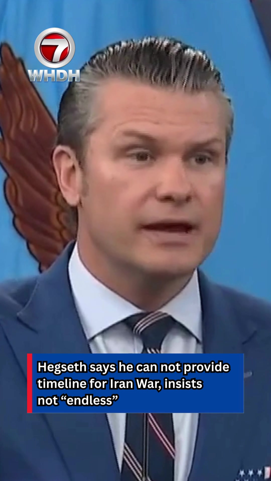 Hegseth says he can not provide timeline for Iran War, insists not “endless”