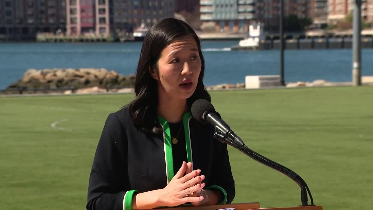 Mayor Wu outlines climate roadmap for Boston
