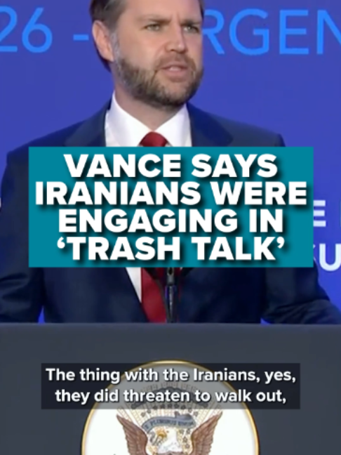 Vice President JD Vance says U.S. negotiators made it clear to Iran that public attacks and rhetoric would not go unanswered during ongoing talks.