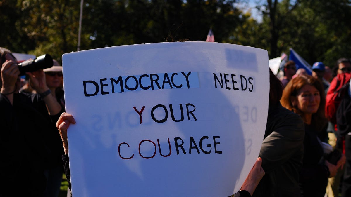 We Cannot Let This Democracy Die