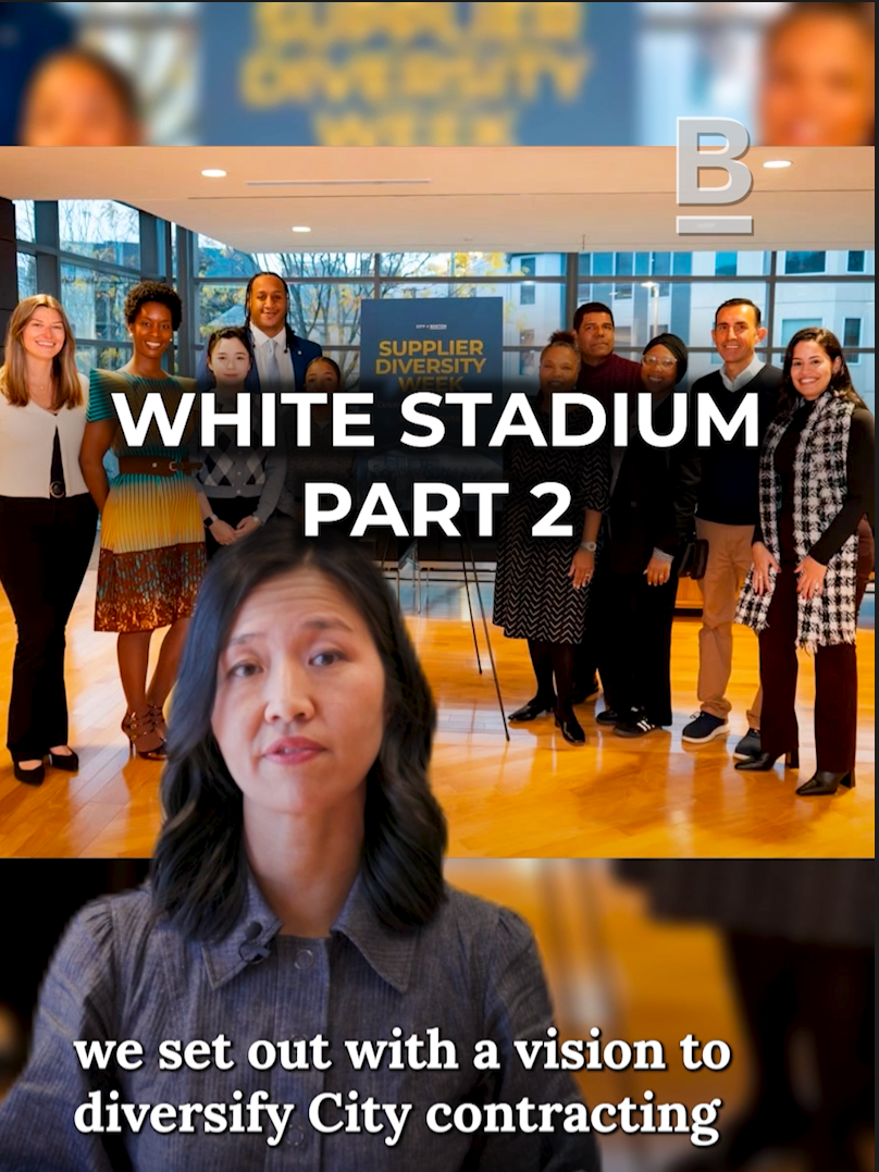Boston's White Stadium renovation is a major economic investment in the heart of our city. The City of Boston and @bostonlegacyfc have already awarded $43 million in contracts to businesses owned by people of color and women.