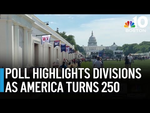 250 years in, here's how Americans are feeling about the U.S.