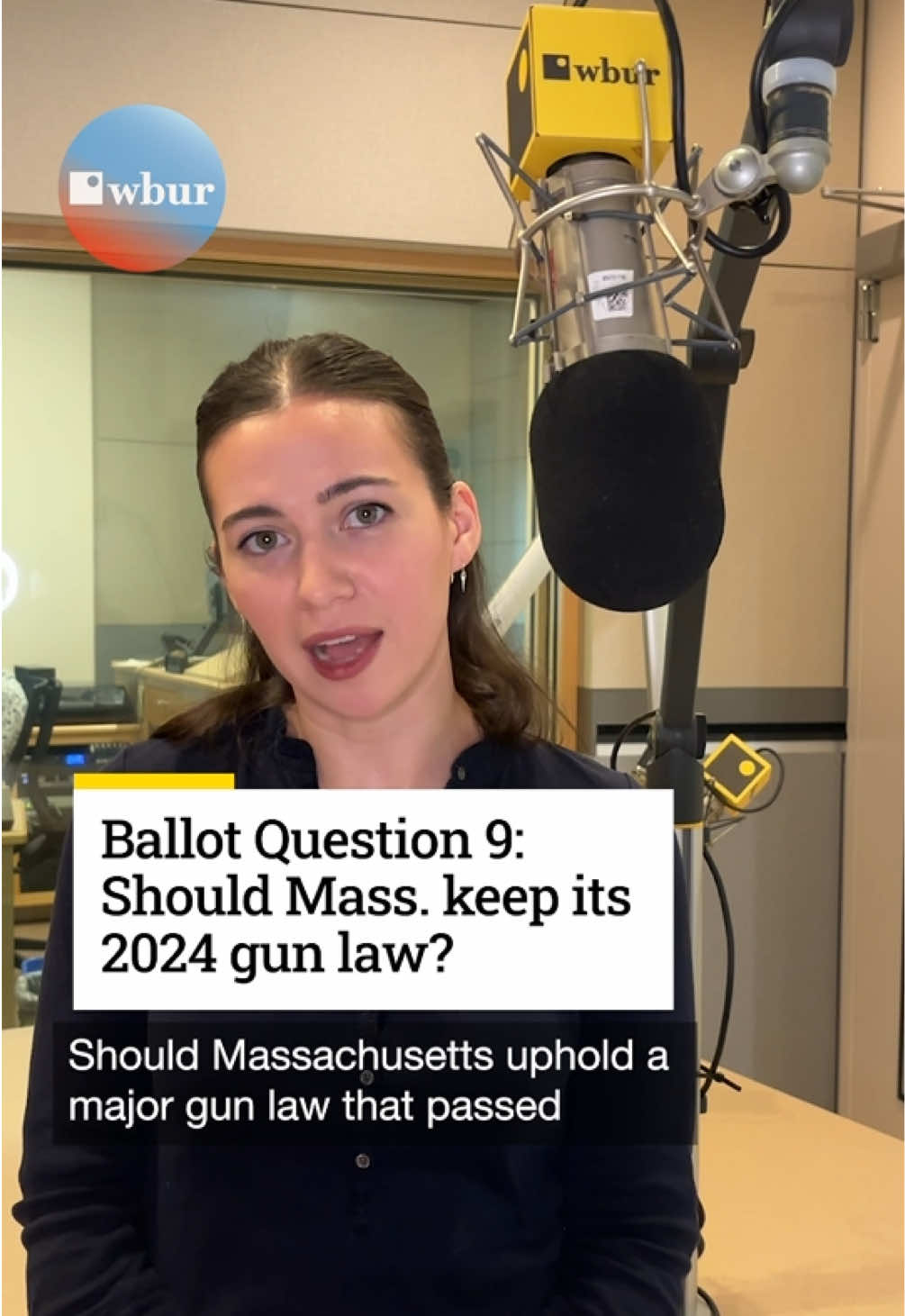Ballot Question 9 asks voters whether to keep or scrap a 2024 gun law. A “yes” vote keeps the law in place; a “no” vote repeals it.