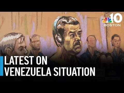 What happens after the not guilty pleas from Venezuelan President Maduro?
