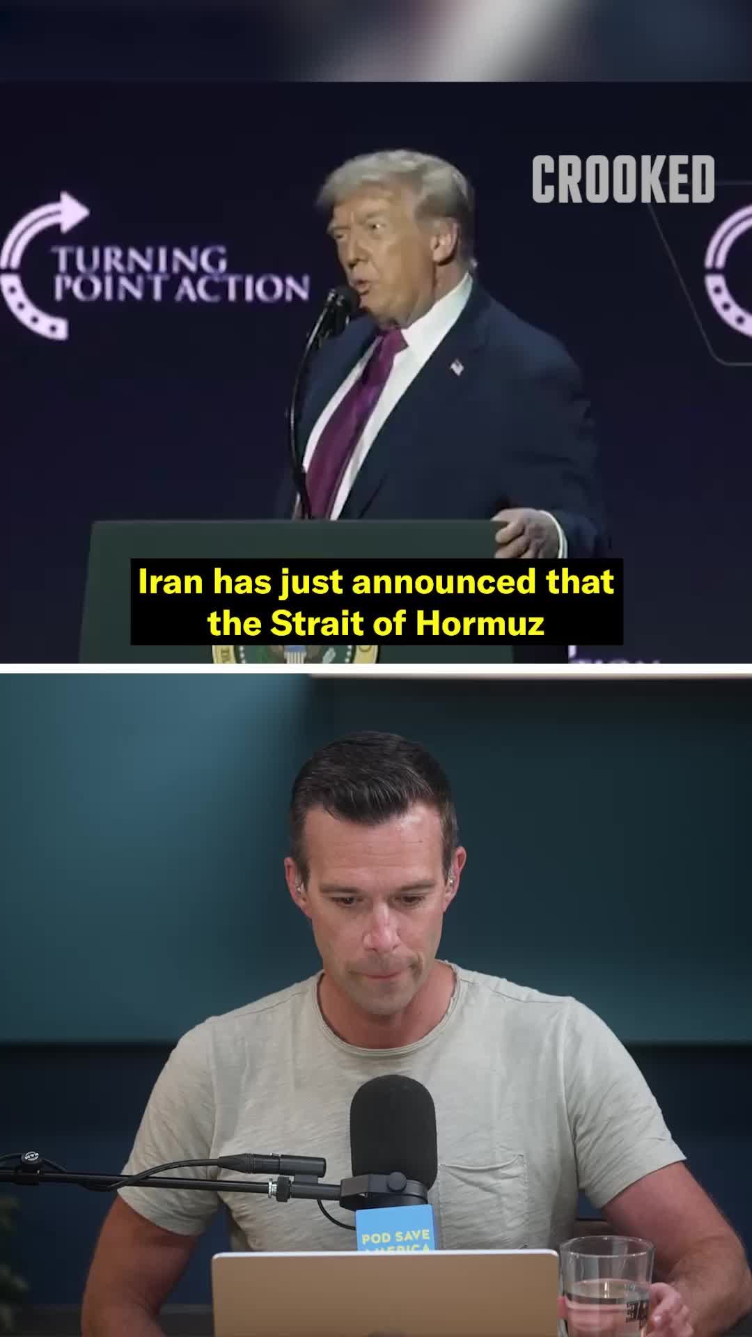 We are witnessing the first time in history that someone has said "I'm not going unless JD Vance is there." 