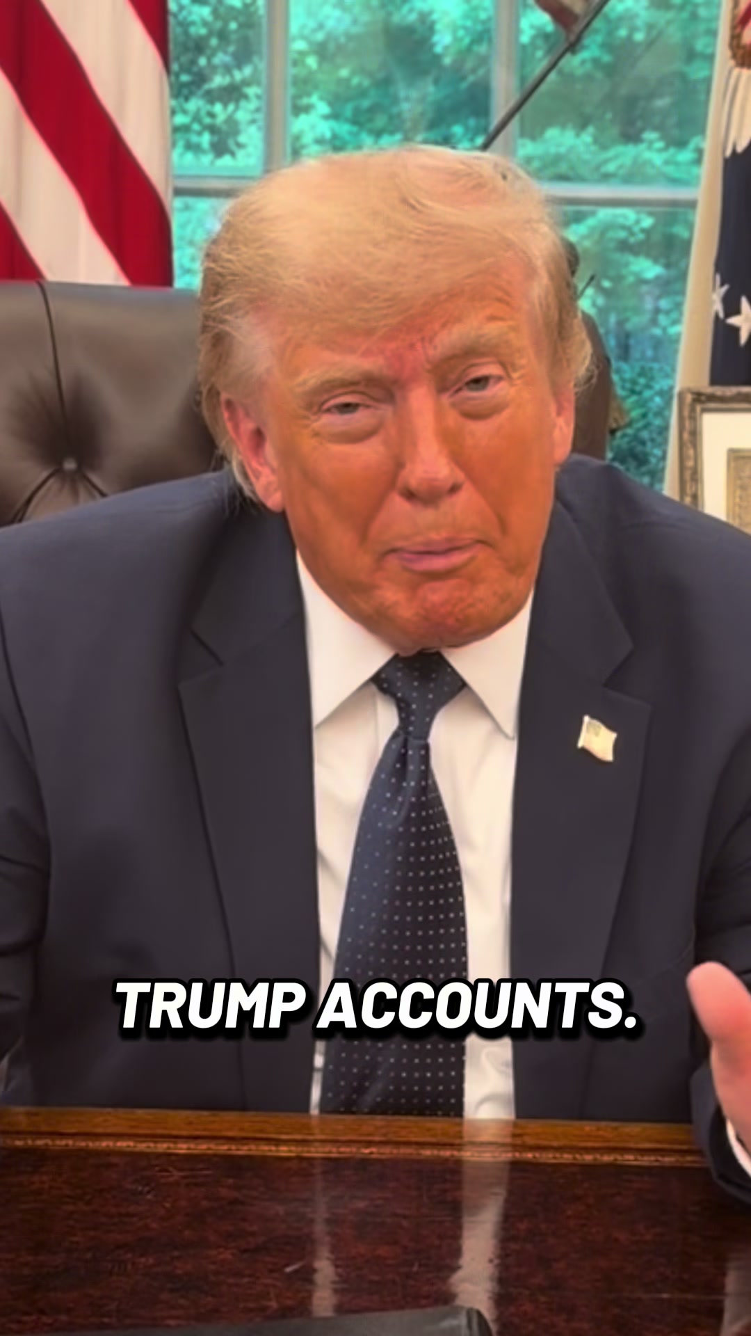 TRUMP ACCOUNTS ARE HOT! VISIT TRUMPACCOUNTS.GOV TODAY!