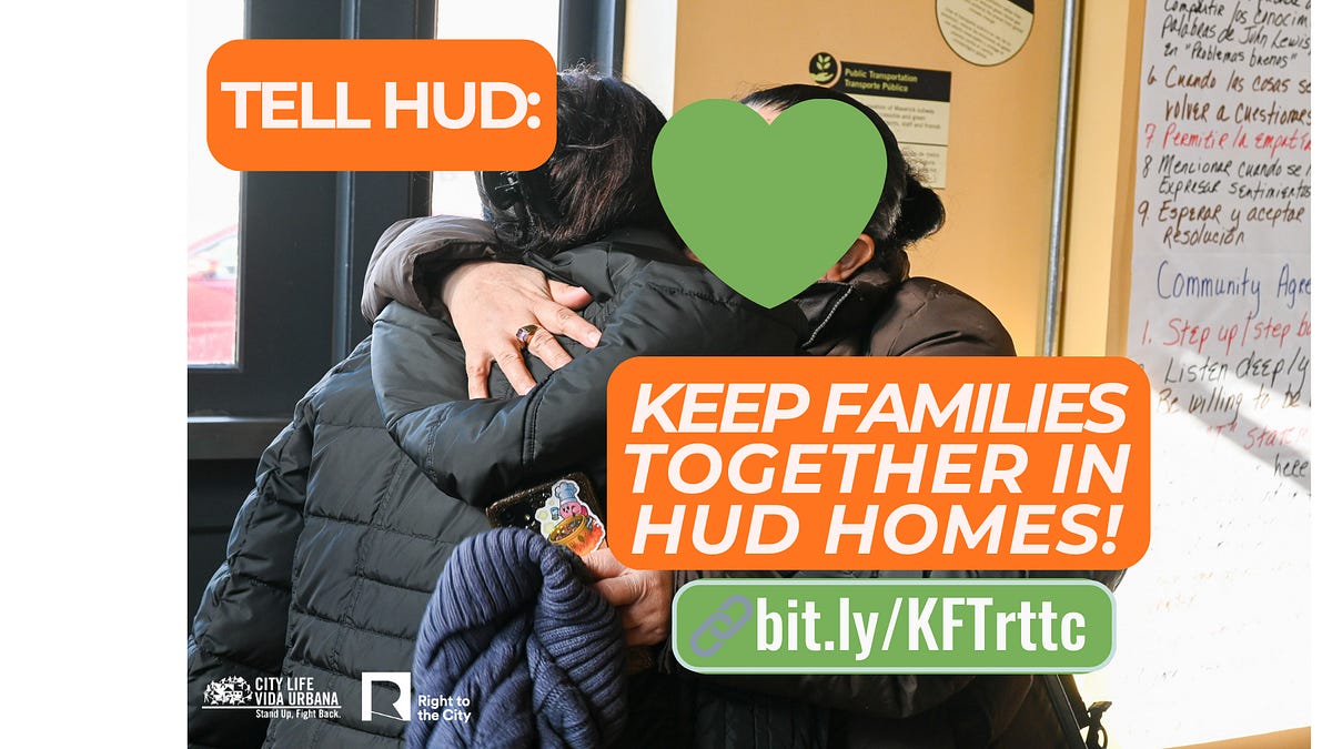 Trump's HUD wants to evict your neighbors. WE can stop them!