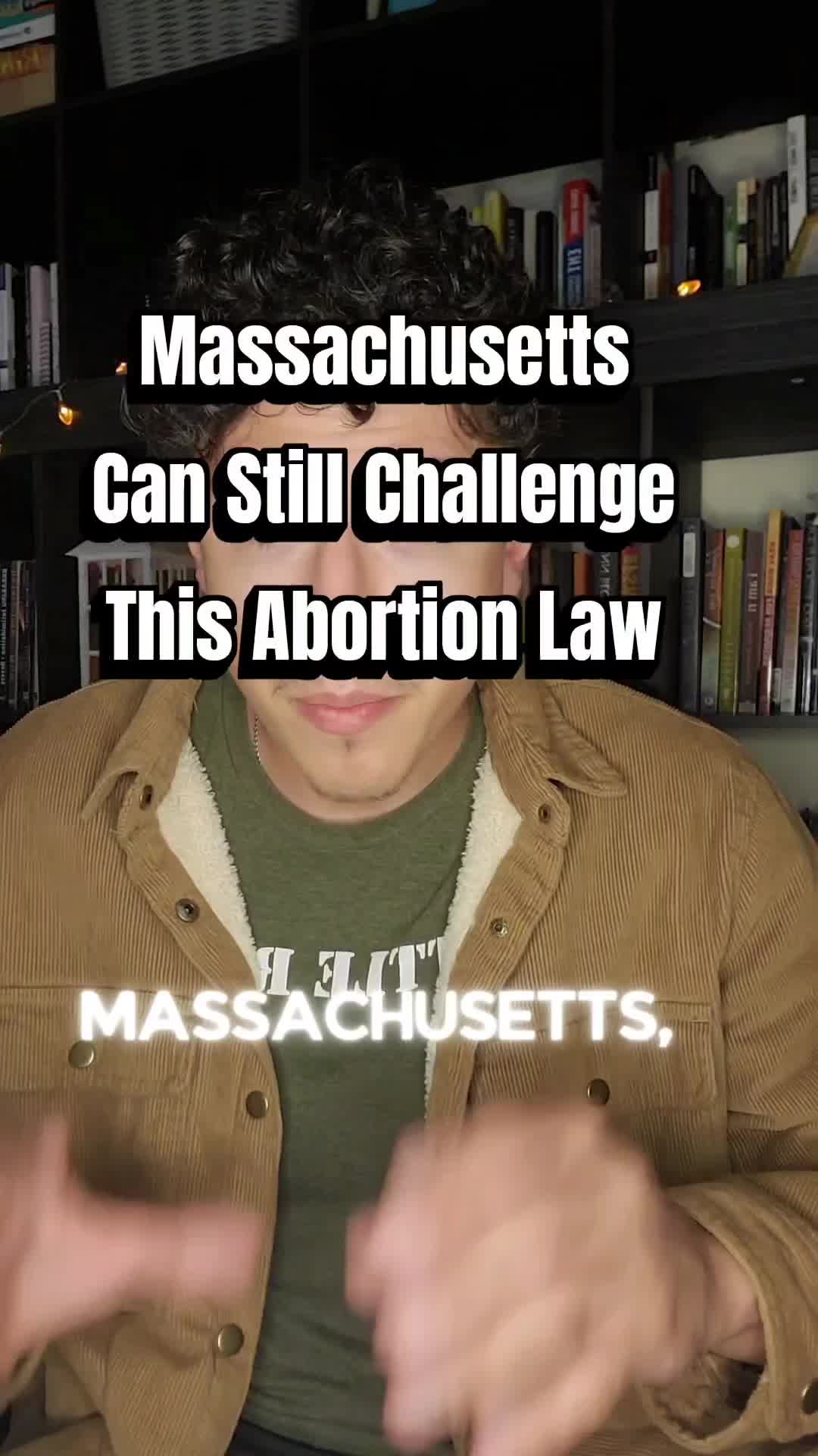 Massachusetts, this is something you should know. Chapter 188 changed the rules for abortions after 24 weeks, but the law is now being challenged through Massachusetts’s referendum process. That means this does not end with a bill being passed and signed.
