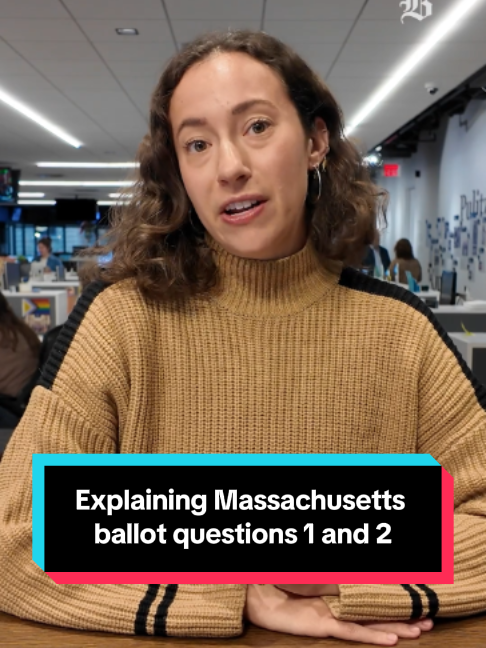 We're breaking down the Massachusetts ballot questions. Here's our rapid-fire explanation of questions one and two. Video by Maria Pemberton